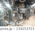 電車の車輪 134253723