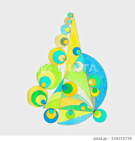 色鉛筆アート 134253739