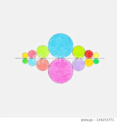 色鉛筆アート 134253771