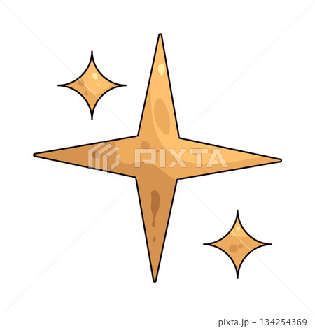 illustration of Clean Sparkle illustration of Clean Sparkle 134254369