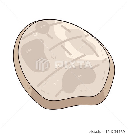 illustration of Cotton Pad illustration of Cotton Pad 134254389