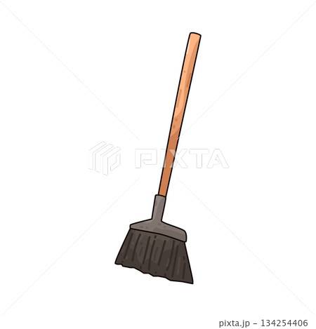 illustration of Broom 134254406