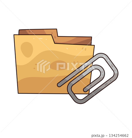 illustration of Attach File 134254662