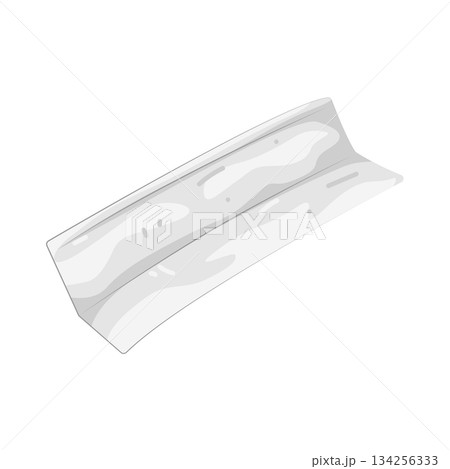 Illustration of cigarette paper 134256333