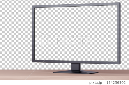 3D材質_電視_黑色 134256502