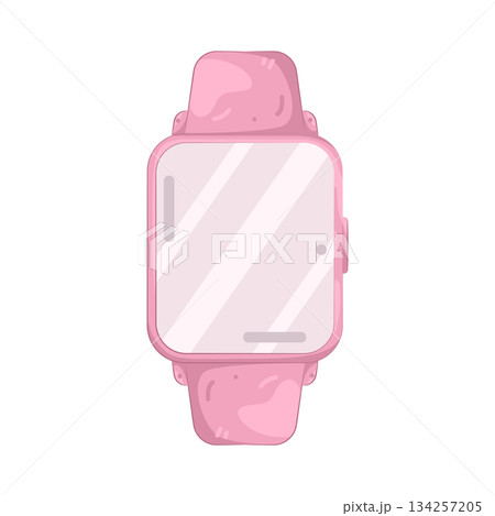 Illustration of smartwatch  134257205