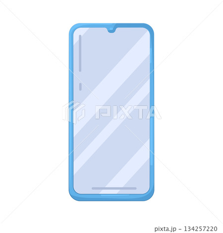 Illustration of smartphone Illustration of smartphone 134257220