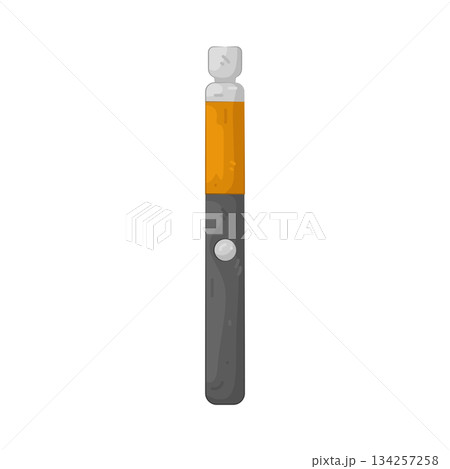 Illustration of electronic cigarette  134257258