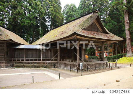 【岩手県】中尊寺 野外能楽殿 134257488