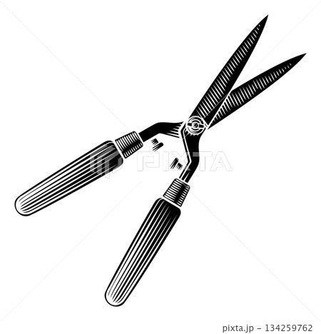 Woodcut Gardening Hedge Trimmer Shears Hand Tool 134259762