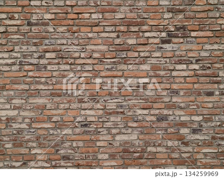 old brick wall with character, textured red brick wall showcasing rustic city feel at its finest 134259969