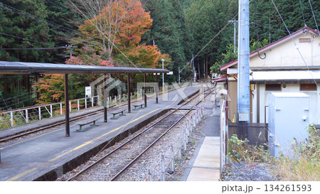 接岨峡温泉駅　大井川鉄道井川線 134261593
