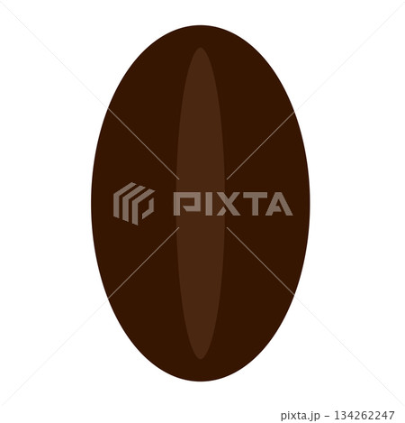コーヒー豆　シンプル 134262247
