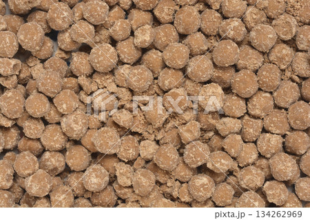 Brown Tapioca Pearls Background 134262969