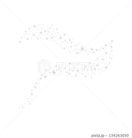 Falling snow on transparent background. Light snowfall, snowflakes, Snow flakes snow background 134263050