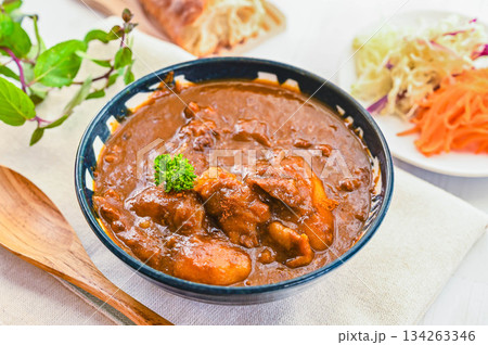 手作り牛すじカレー 134263346
