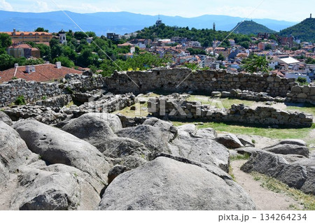 ブルガリア、プロヴディフ、ネベット・テペの遺跡、トラキア人の要塞跡 134264234