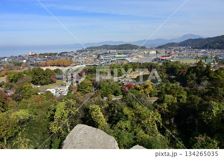 着見台からの眺め（彦根城） 134265035