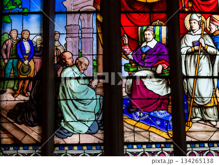Saint Corentin cathedral, Quimper, finistere, brittany, france Saint Corentin cathedral, Quimper, finistere, brittany, france 134265138