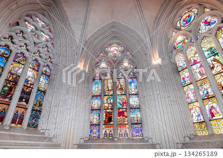 Saint Corentin cathedral, Quimper, finistere, brittany, france Saint Corentin cathedral, Quimper, finistere, brittany, france 134265189