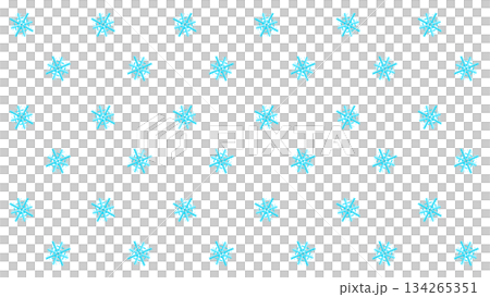 像素化雪花圖案背景 134265351