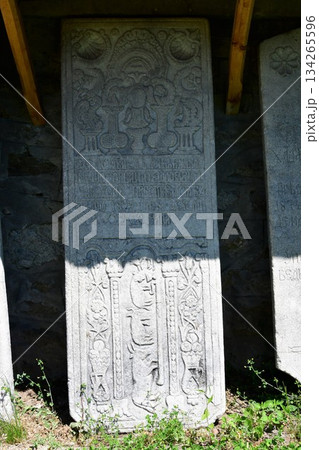 ブルガリア、コプリフシティツァ、ヨーロッパの美しい村30選、聖母マリア被昇天教会、石板 ブルガリア、コプリフシティツァ、ヨーロッパの美しい村30選、聖母マリア被昇天教会、石板 134265596