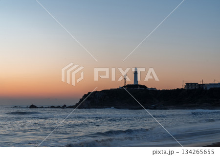 [千葉県]夜明けの犬吠埼灯台・君ヶ浜しおさい公園 134265655