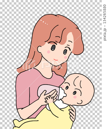 寶寶喝牛奶 134265880