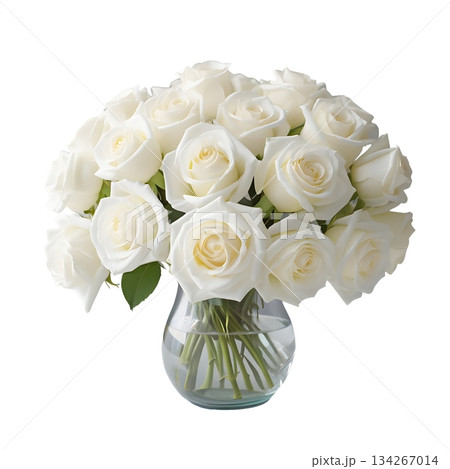 Vivid Rainbow Rose Bouquet 134267014