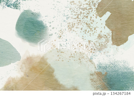 背景素材_水彩テクスチャ_カラフル 134267184