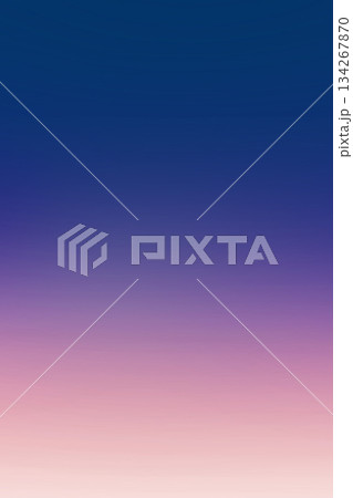 夜空の背景テクスチャー素材　グラデーション　シンプル　 134267870