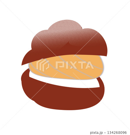 シュークリーム チョコレート シュークリーム チョコレート 134268096