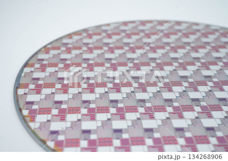 Silicon wafer for manufacturing semiconductor of integrated circuit. Silicon wafer for manufacturing semiconductor of integrated circuit. 134268906