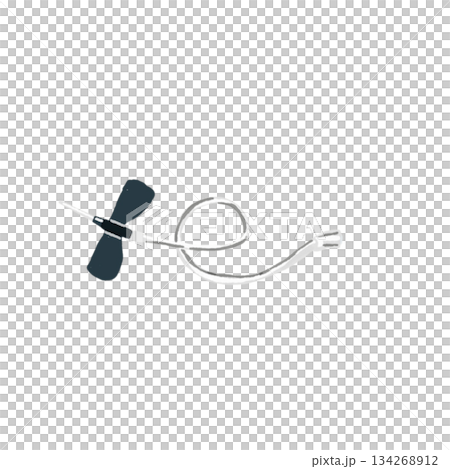 蝶形針示意圖 | 血液採集和輸液的醫療設備 134268912