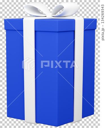 3D 插畫_呈現_藍色 134269343