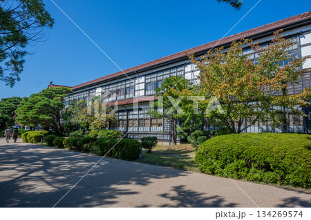 山口県萩市の藩校 明倫館 134269574