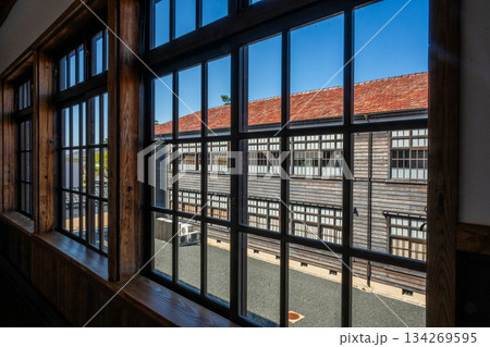 山口県萩市の藩校 明倫館 134269595