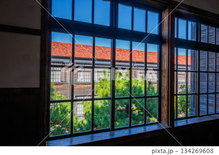 山口県萩市の藩校 明倫館 134269608