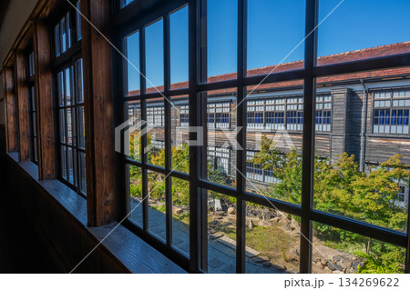 山口県萩市の藩校 明倫館 134269622