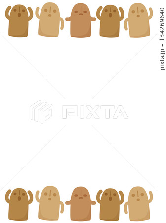 ハニワのフレーム 134269640