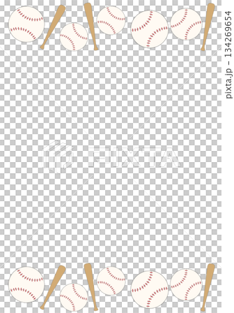 野球のフレーム 134269654