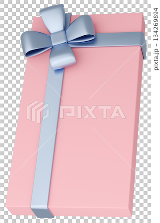 3Dイラスト_プレゼント_ピンク 3Dイラスト_プレゼント_ピンク 134269894