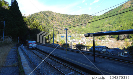 接岨峡温泉駅　大井川鉄道井川線 134270355