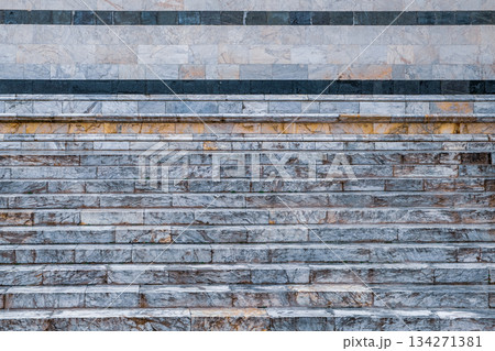 Marble Staircase Pattern 134271381