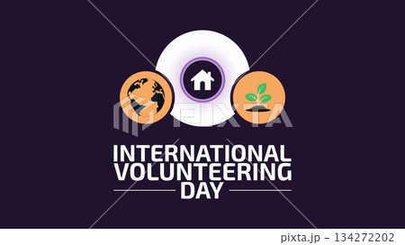 International Volunteering Day Celebrating Service and Compassion design International Volunteering Day Celebrating Service and Compassion design 134272202