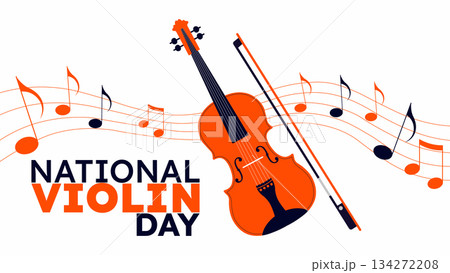 National Violin Day Music Appreciation and String Instrument Celebration 134272208