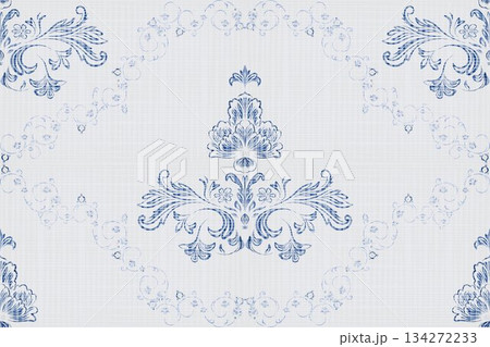 Motifs African boho paisley Floral Ikat pattern embroidery damask. Ethnic ikat floral Ethnic Indian Pattern Ikat pattern Ethnic Pattern.Damask indian floral Aztec embroidery border seamless patterns. 134272233