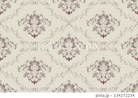 Motifs African boho paisley Floral Ikat pattern embroidery damask. Ethnic ikat floral Ethnic Indian Pattern Ikat pattern Ethnic Pattern.Damask indian floral Aztec embroidery border seamless patterns. 134272234