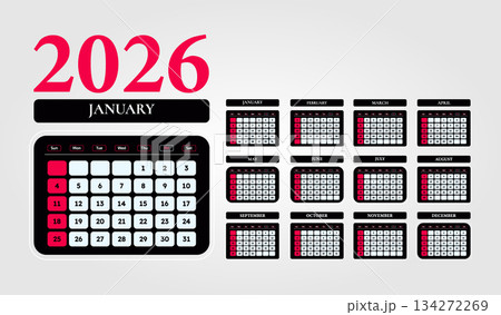 2026 Calendar for Holidays, Events, and Scheduling 2026 Calendar for Holidays, Events, and Scheduling 134272269