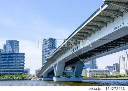 橋梁都市景観 夏 134272468
